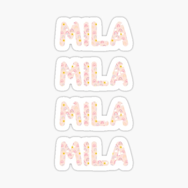  Mila Name Funny Fake Definition Design Meme Mila Funny Fake  Definition Women, Girl, Baby Name Throw Pillow, 16x16, Multicolor : Home &  Kitchen