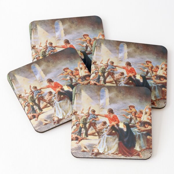 Item preview, Battle of the Alamo - Percy Moran designed and sold by warishellstore.