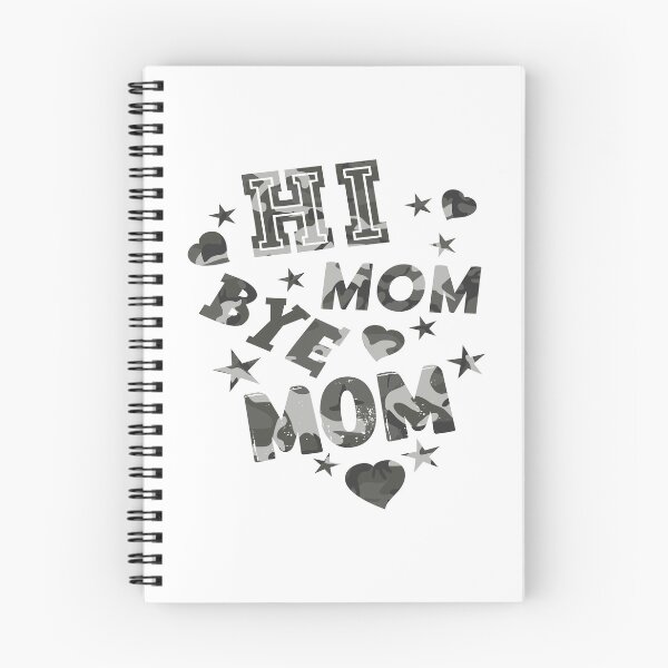 Item preview, Hi Mom Bye Mom designed and sold by printhappy4you.