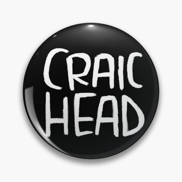Item preview, Craic, Irish Slang for Fun, Craic Head designed and sold by badlydrawnbabe.
