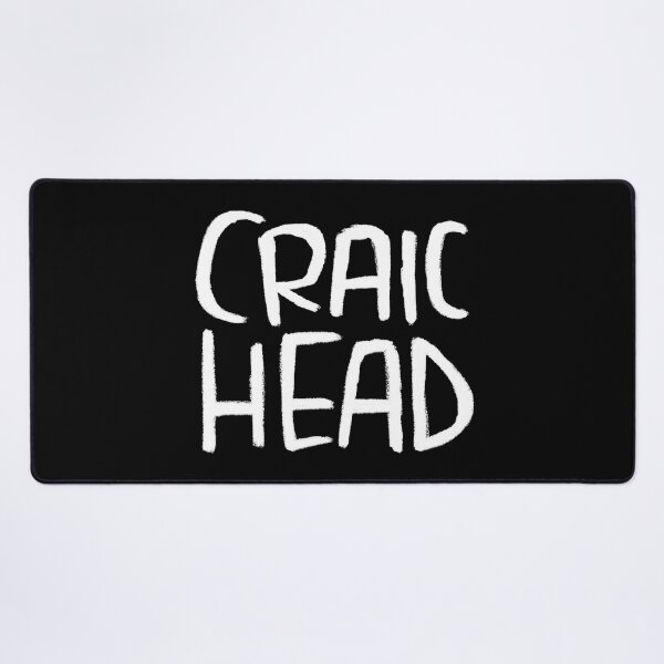 Item preview, Craic, Irish Slang for Fun, Craic Head designed and sold by badlydrawnbabe.