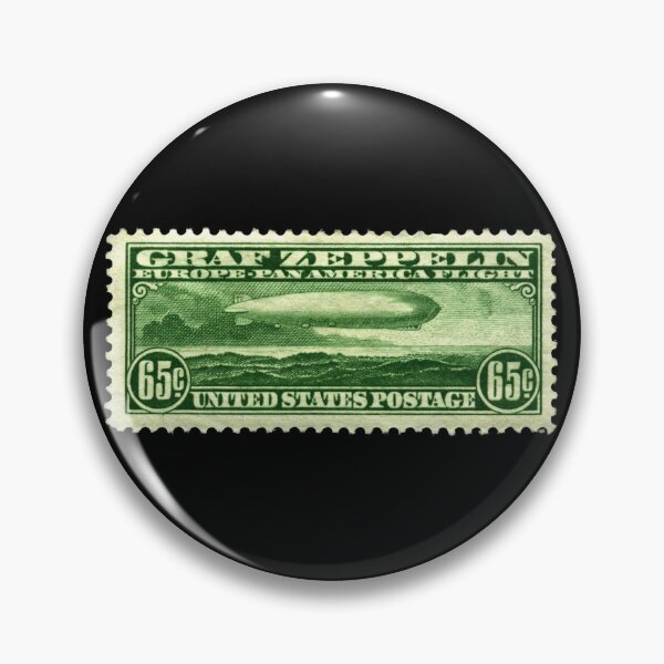 Item preview, United States Postage Stamp Graf Zeppelin Europe America Flight designed and sold by Dirk4171.