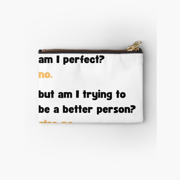 Item preview, Sarcastic Am I Perfect? No designed and sold by appareltolove.