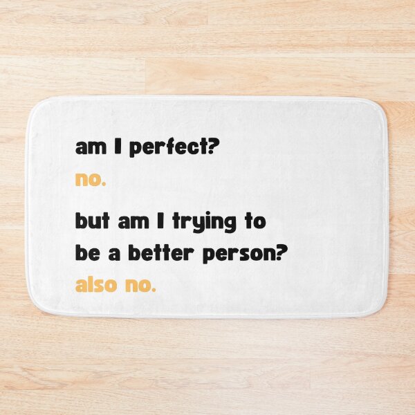 Item preview, Sarcastic Am I Perfect? No designed and sold by appareltolove.