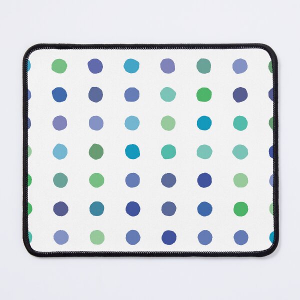 Item preview, Circular Dalmatian Spots - Ocean #472 designed and sold by Natural Collective.