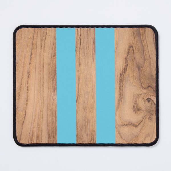 Item preview, Striped Wood Grain Design - Light Blue #807 designed and sold by Natural Collective.