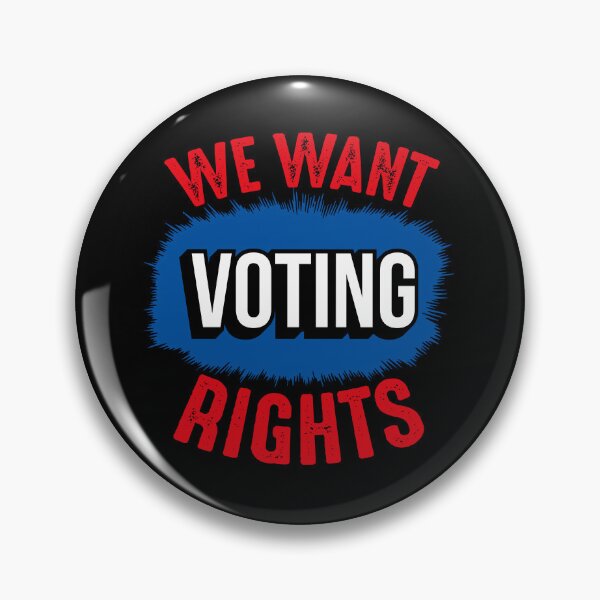 Item preview, We Want Voting Rights designed and sold by retrippy.