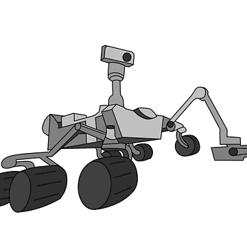 Artwork thumbnail, Curiosity Rover by Joseph Witschey