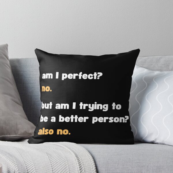 Item preview, Sarcastic Am I Perfect? No designed and sold by appareltolove.