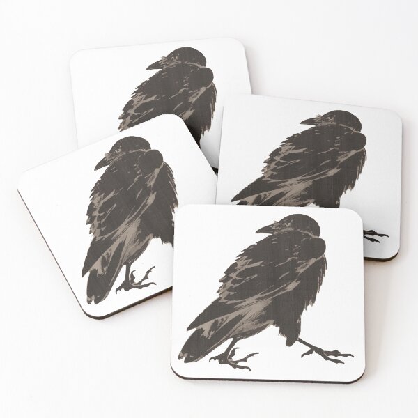 Item preview, Crow and Reeds - by Kawanabe Kyosai designed and sold by MiahL.