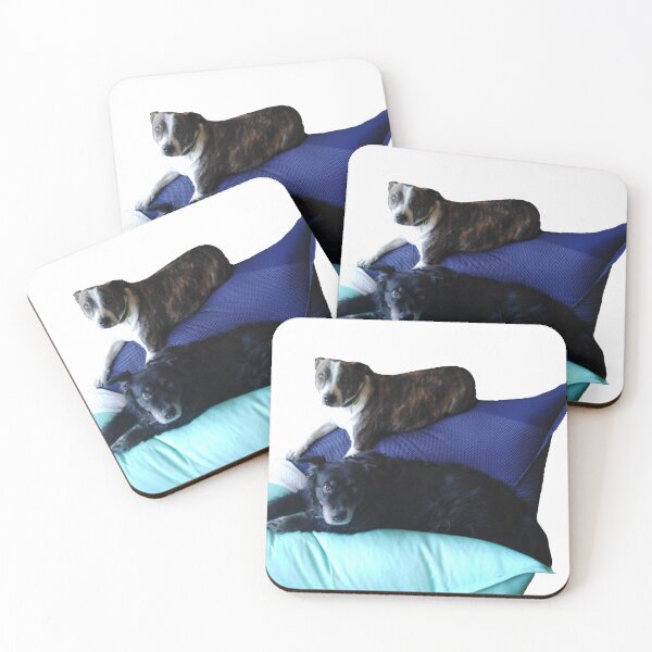 Item preview, dogs on beanbag designed and sold by Gemma Leslie.