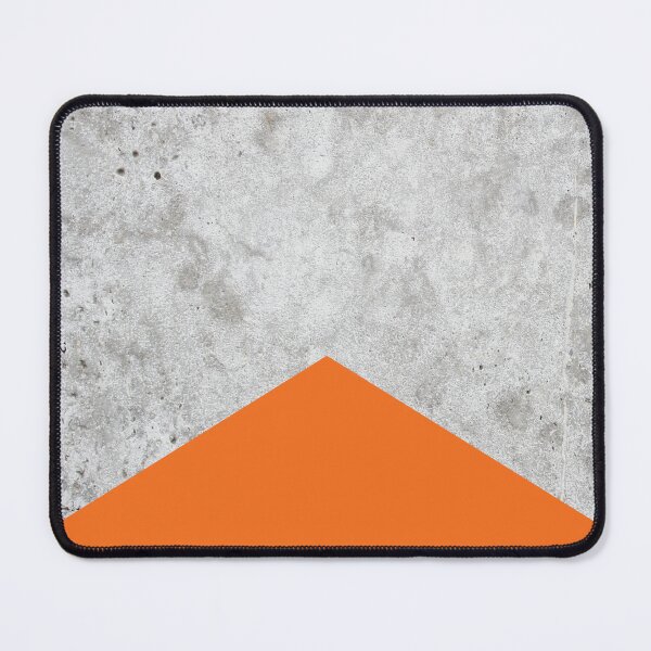 Item preview, Geometric Concrete Arrow Design - Orange #118 designed and sold by Natural Collective.