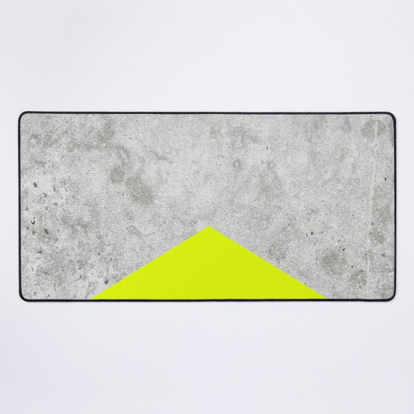 Item preview, Geometric Concrete Arrow Design - Neon Yellow #521 designed and sold by Natural Collective.
