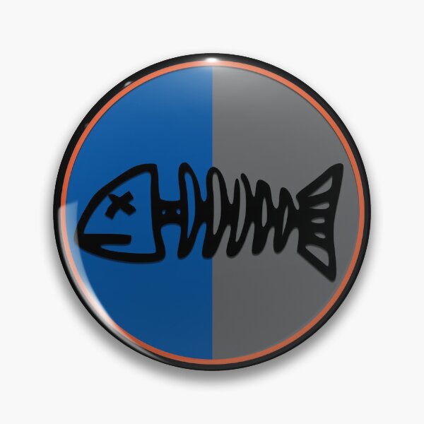 Item preview, fish skeleton two, circular designed and sold by lujrdesigns.