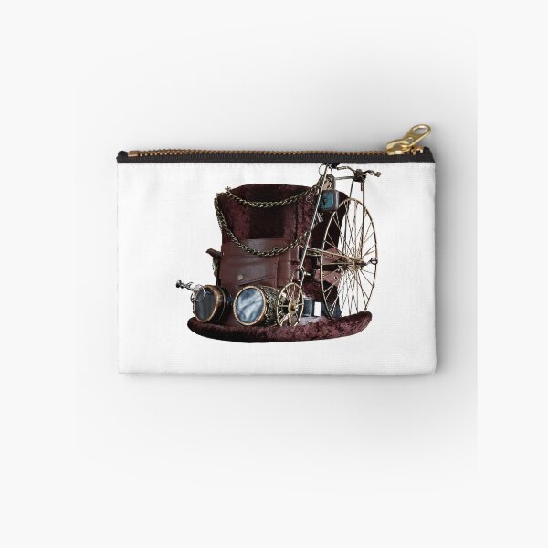 Item preview, Steampunk Vintage Old Hat and Bicycle  designed and sold by silviaol.