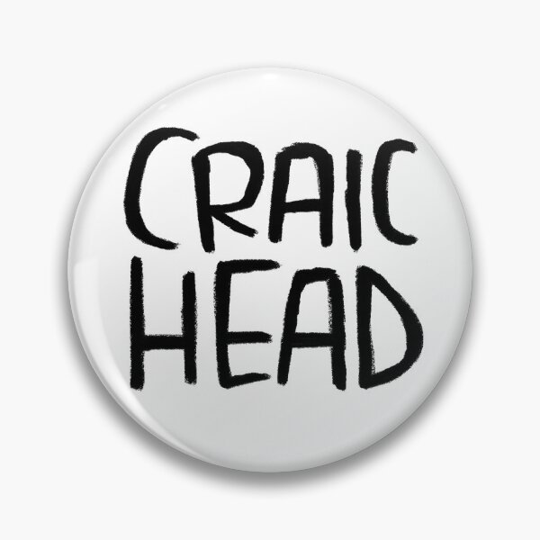 Item preview, St Paddys Day, Craic, Irish Slang for Fun, Craic Head designed and sold by badlydrawnbabe.