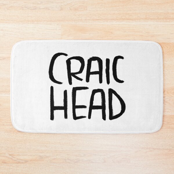 Item preview, St Paddys Day, Craic, Irish Slang for Fun, Craic Head designed and sold by badlydrawnbabe.