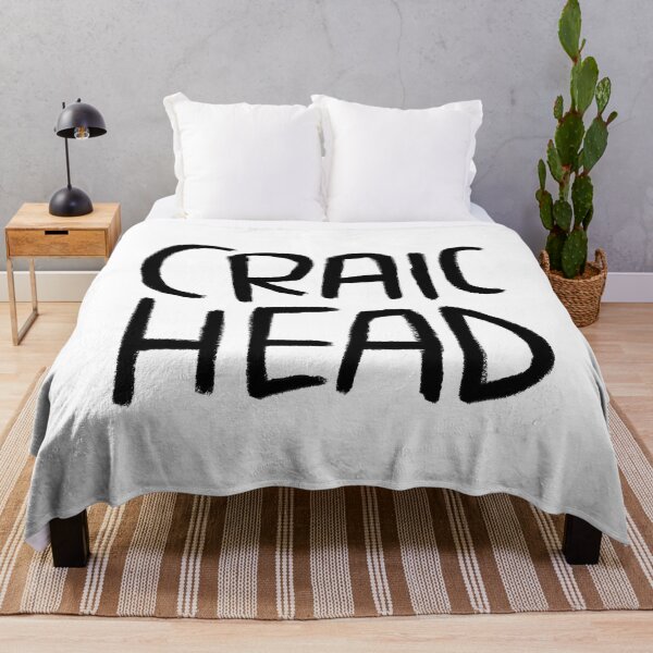 Item preview, St Paddys Day, Craic, Irish Slang for Fun, Craic Head designed and sold by badlydrawnbabe.