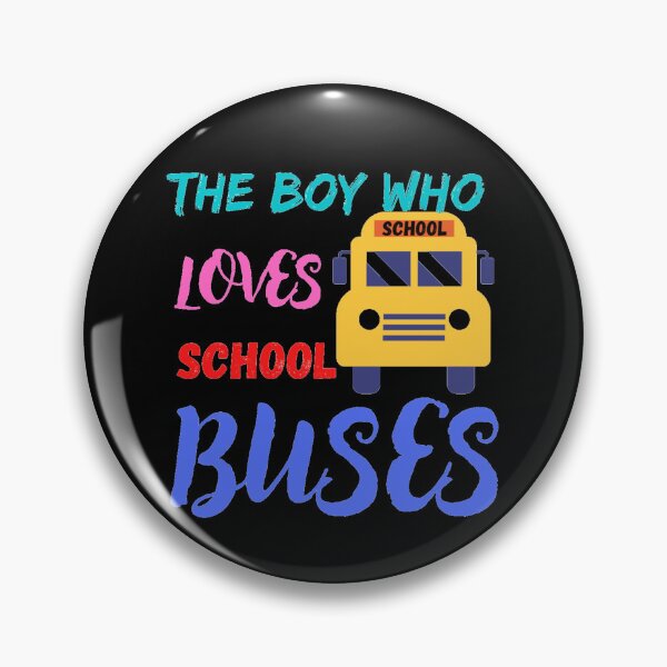 Item preview, just a boy who loves school buses designed and sold by FASHIONMED49.