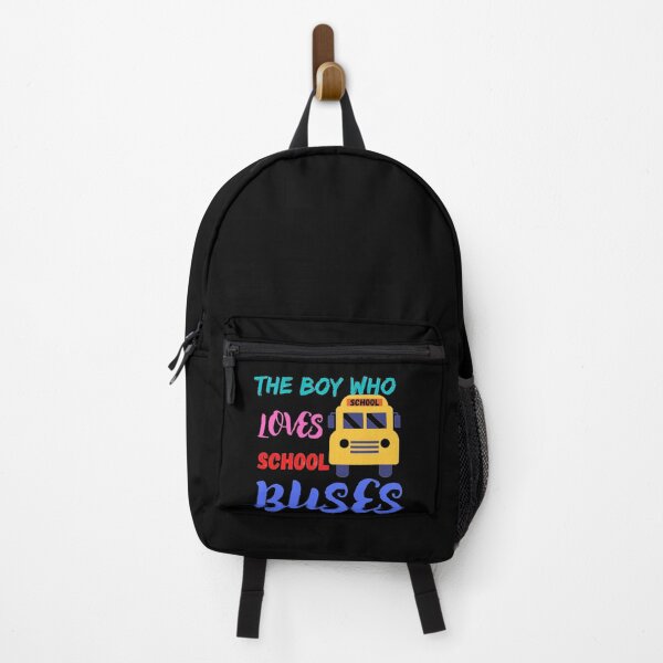 Item preview, just a boy who loves school buses designed and sold by FASHIONMED49.