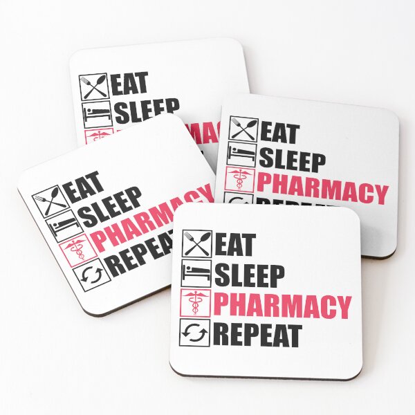 Item preview, Eat Sleep Pharmacy Repeat designed and sold by Adel Qasem.