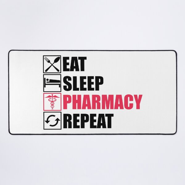 Item preview, Eat Sleep Pharmacy Repeat designed and sold by Adel Qasem.