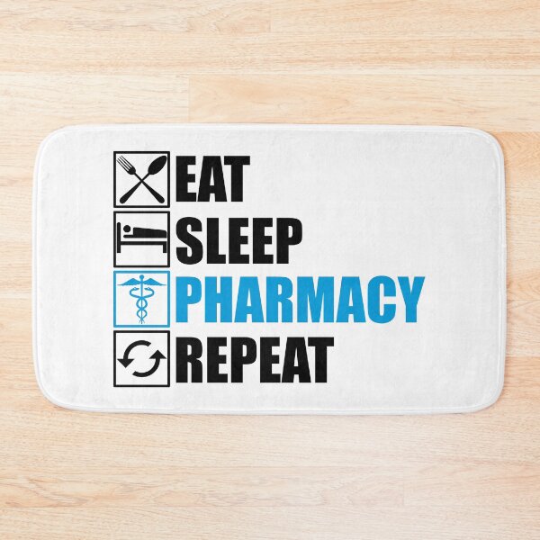 Item preview, Eat Sleep Pharmacy Repeat designed and sold by Adel Qasem.
