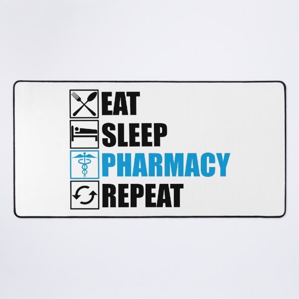 Item preview, Eat Sleep Pharmacy Repeat designed and sold by Adel Qasem.