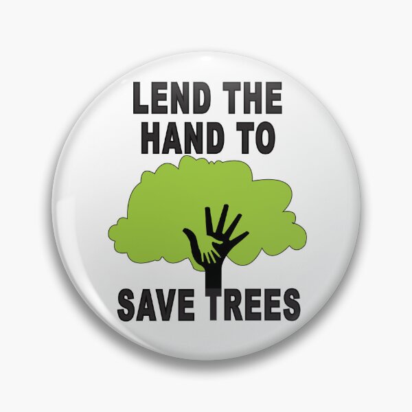 Item preview, Lend the hand to save trees designed and sold by Concept-Hub.