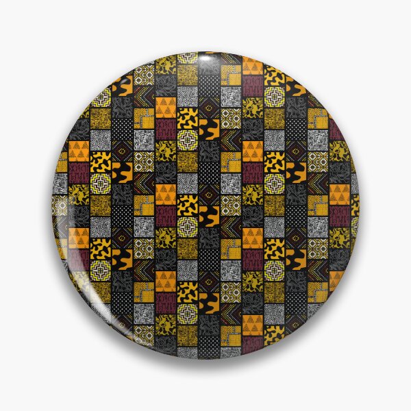 Item preview, Afro Patchwork Print Design 8 designed and sold by KhuKhuZ.