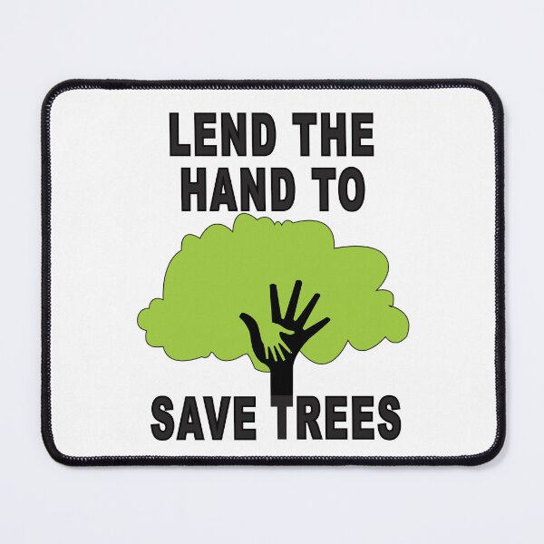 Item preview, Lend the hand to save trees designed and sold by Concept-Hub.