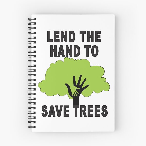 Item preview, Lend the hand to save trees designed and sold by Concept-Hub.