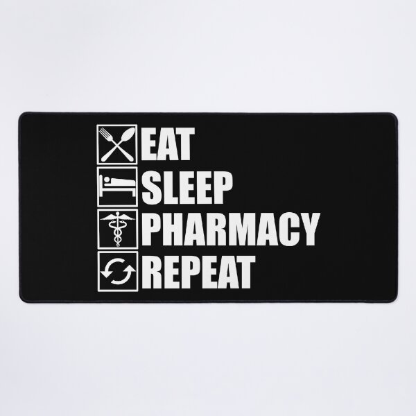 Item preview, Eat Sleep Pharmacy Repeat designed and sold by Adel Qasem.