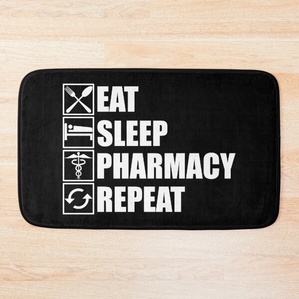 Item preview, Eat Sleep Pharmacy Repeat designed and sold by Adel Qasem.