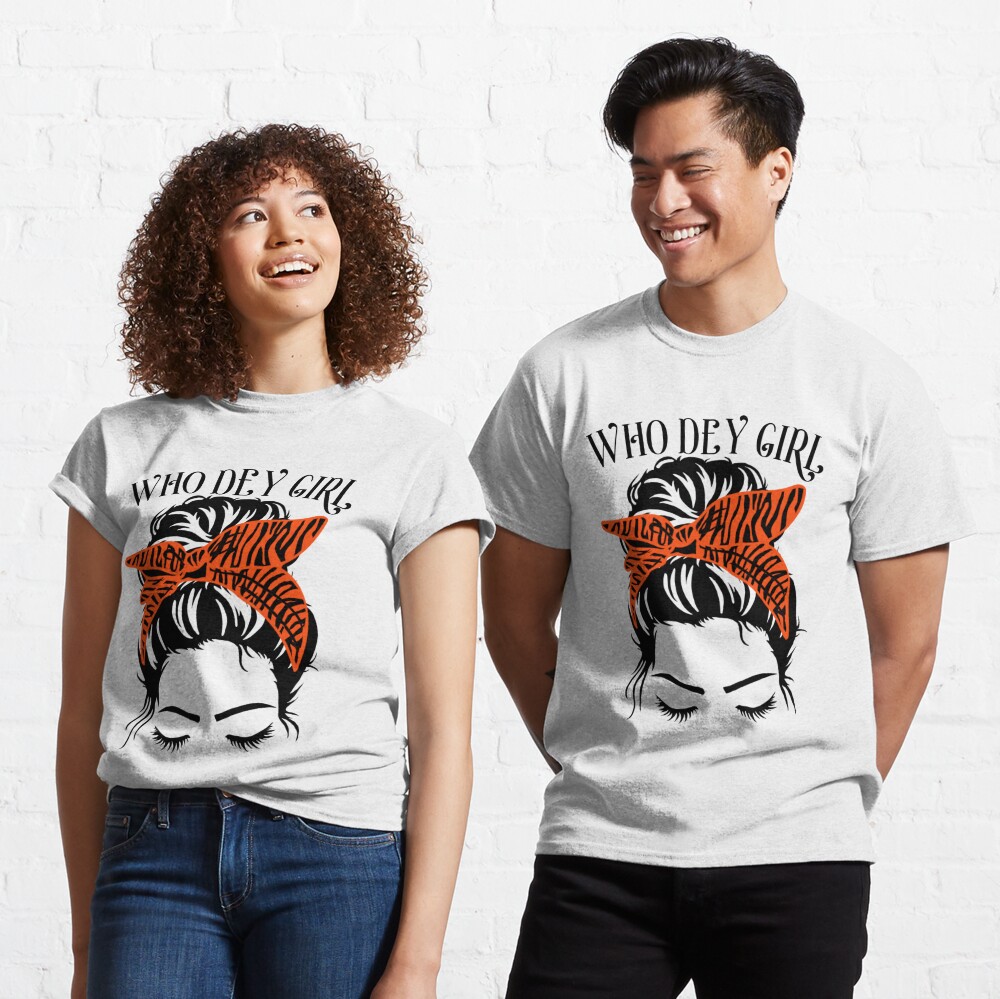 Who dey,who dey girl Essential T-Shirt for Sale by MH2020Store