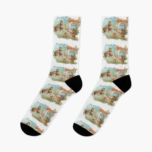 Item preview, See Saw Cats by Louis Wain designed and sold by karwilberevivalcollection.