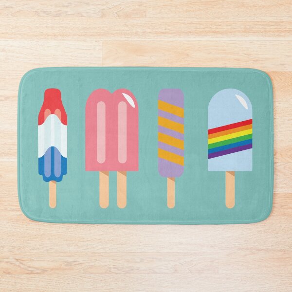 Item preview, Popsicles - Four Pack Teal #835 designed and sold by Natural Collective.