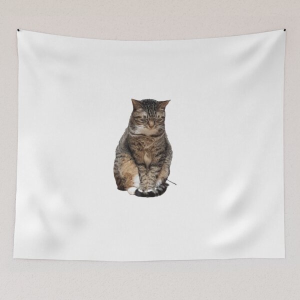 Item preview, sad cat designed and sold by TheKingQuestion.