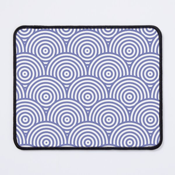 Item preview, Geometric Scales Pattern - Purple & White #797 designed and sold by Natural Collective.