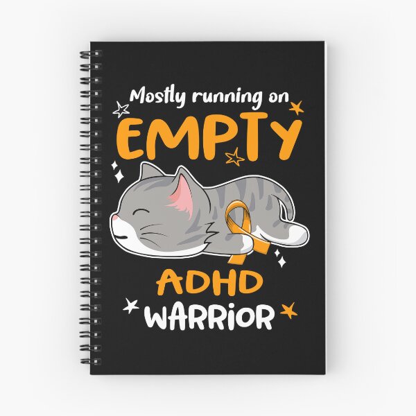 Item preview, ADHD Awareness, Mostly Running on ADHD Warrior designed and sold by Tammyilaria.