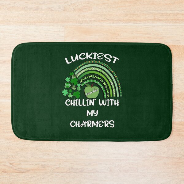 Item preview, Luckiest Teacher Chillin With My Charmers Rainbow St Patricks Day designed and sold by tamdevo1.