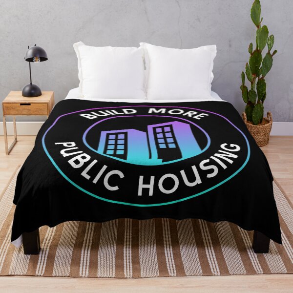 Item preview, Build More Public Housing - End Poverty designed and sold by Picket Club.
