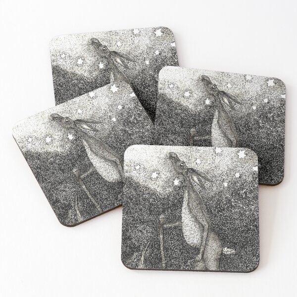Item preview, WALKING HARE h2102 designed and sold by Hares & Critters.
