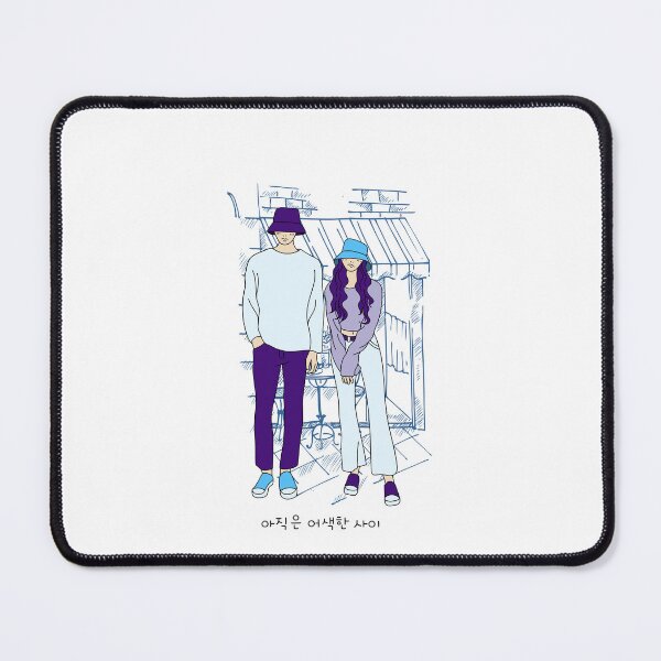 Item preview, Cute Korean Couples Sweet Romantic 아직은 어색한 사이 Love Oppa 오빠 designed and sold by OakTreeDesign.