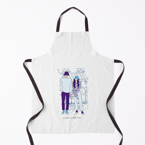 Item preview, Cute Korean Couples Sweet Romantic 아직은 어색한 사이 Love Oppa 오빠 designed and sold by OakTreeDesign.