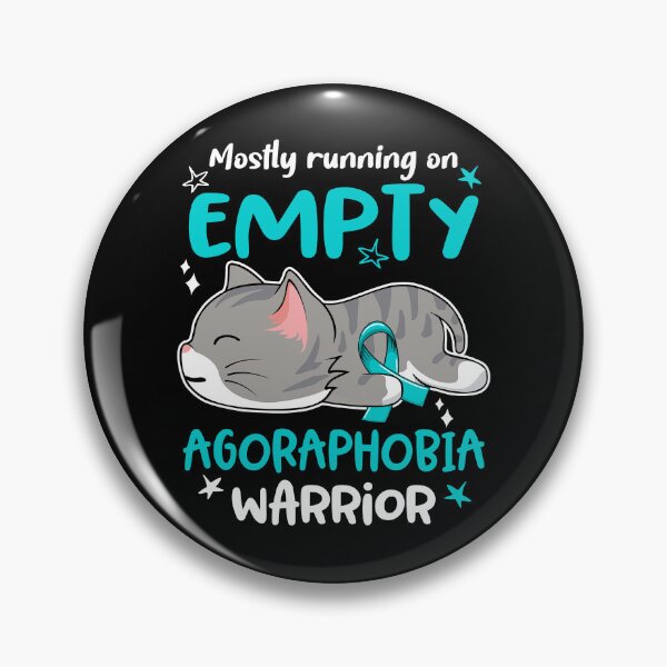Item preview, Agoraphobia Awareness, Mostly Running on Agoraphobia Warrior designed and sold by Tammyilaria.