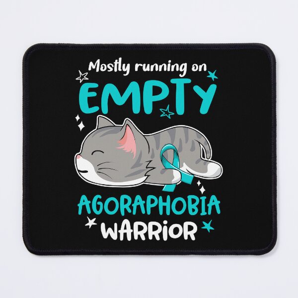 Item preview, Agoraphobia Awareness, Mostly Running on Agoraphobia Warrior designed and sold by Tammyilaria.