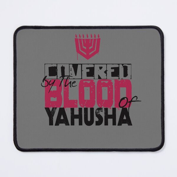 Item preview, Covered By The Blood of Yahusha designed and sold by Yachad.