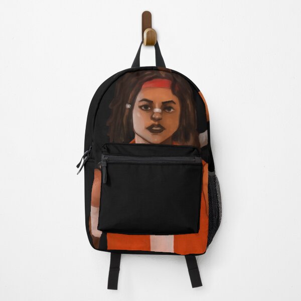 Item preview, Cute Post Apocalyptic Girl Painting designed and sold by petricorstudios.