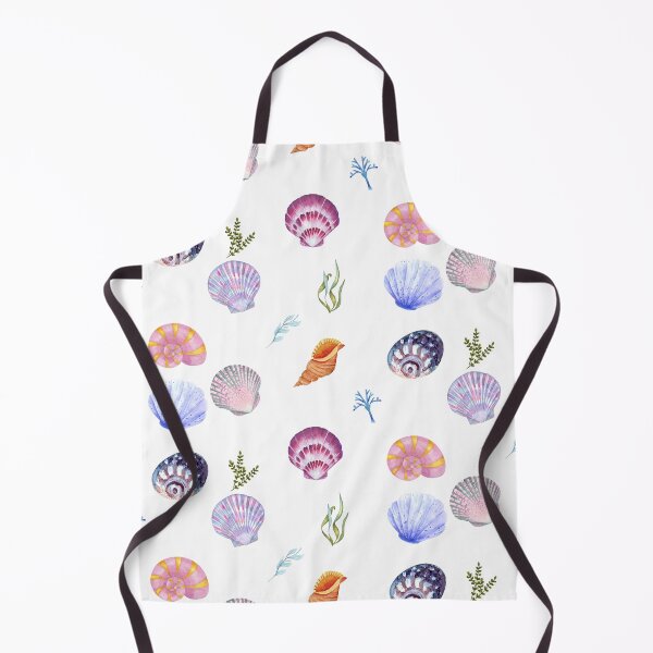 Item preview, Mixed Watercolor Seashell Collection designed and sold by silviaol.